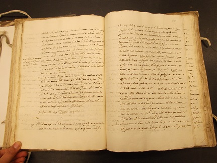 documento ASV sobre muerte de Barbarroja en 1546