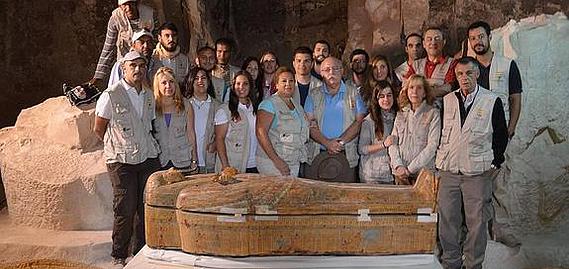 Equipo de las excavaciones Proyecto Amenhotep Huy