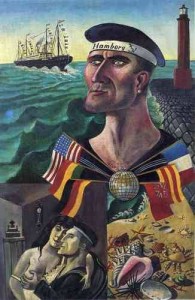 Otto-Dix-1921-The-Goodbaye-to-Hamburg