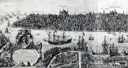 I.4 - Constantinopla bombardeada por las galeras españolas en 1616
