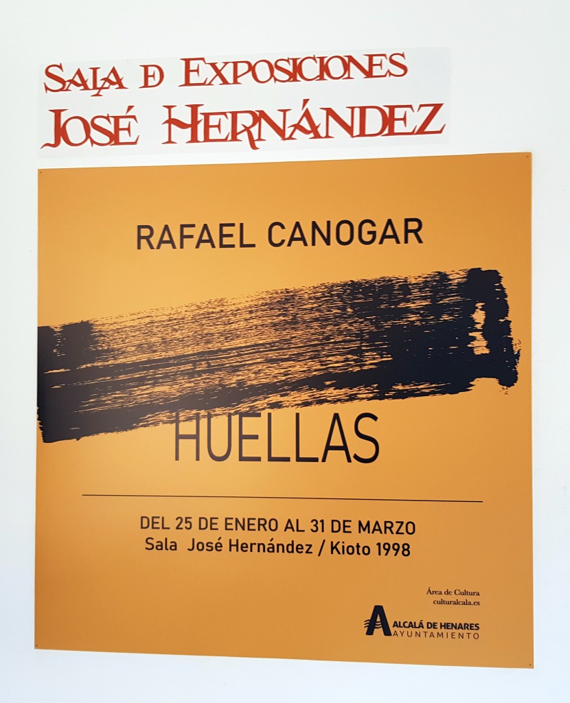 "HUELLAS", exposición de Rafael CANOGAR