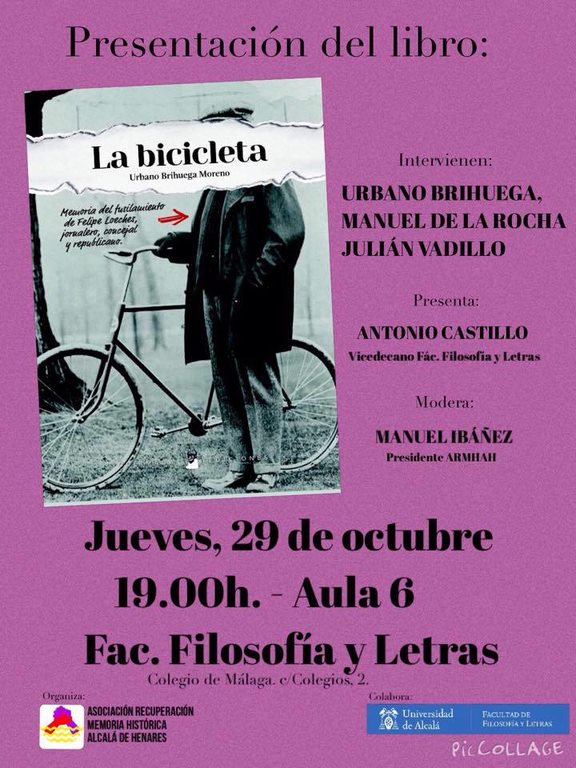 CARTEL PRESENTACIÓN LIBRO