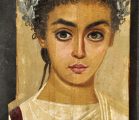 Retrato en un sarcófago de El-Fayum - Egipto