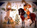 II.21.12-Soldados de los Estados turcos de Persia o Anatolia. Ms. Hazine 2151