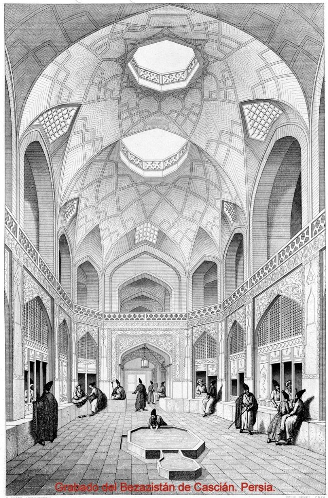 II.22.06 - Bazar en Kashan o Cascián (Persia)