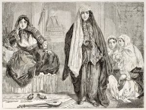 II.22.06 - Mujeres persas. Grabado de Laurens (1860)