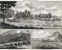 II.22.15 - Grabado con tres vistas de la Persia de 1711