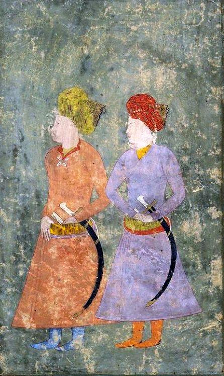 II.22.20 - Dos nobles persas. Mediados del s. XVII