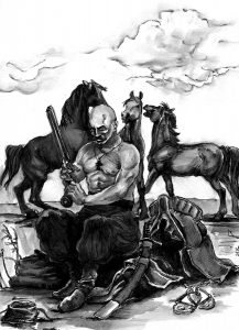 II.22.22 - Un cosaco de la Comunidad Polaco-Lituana. Sariusz T. Wielec