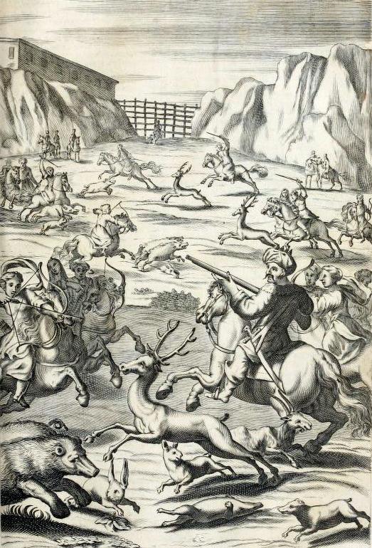 II.22.24 - El Rey Persa de cacería