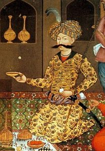II.22.30 - Abbas I Rey de Persia - circa 1647 - Chehel Sotoun.