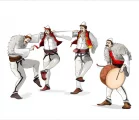 Danzantes populares del norte de Albania
