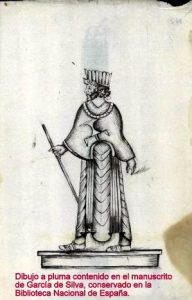 II.24.03 - Dibujos a pluma de Persépolis. Del Ms. de García de Silva y Figueroa 3a